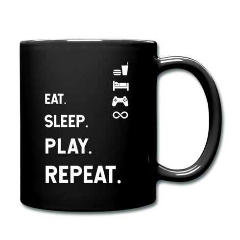 Eat Sleep Play Repeat Full Color Mug